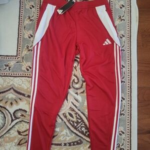 Adidas Mens Red  Pants